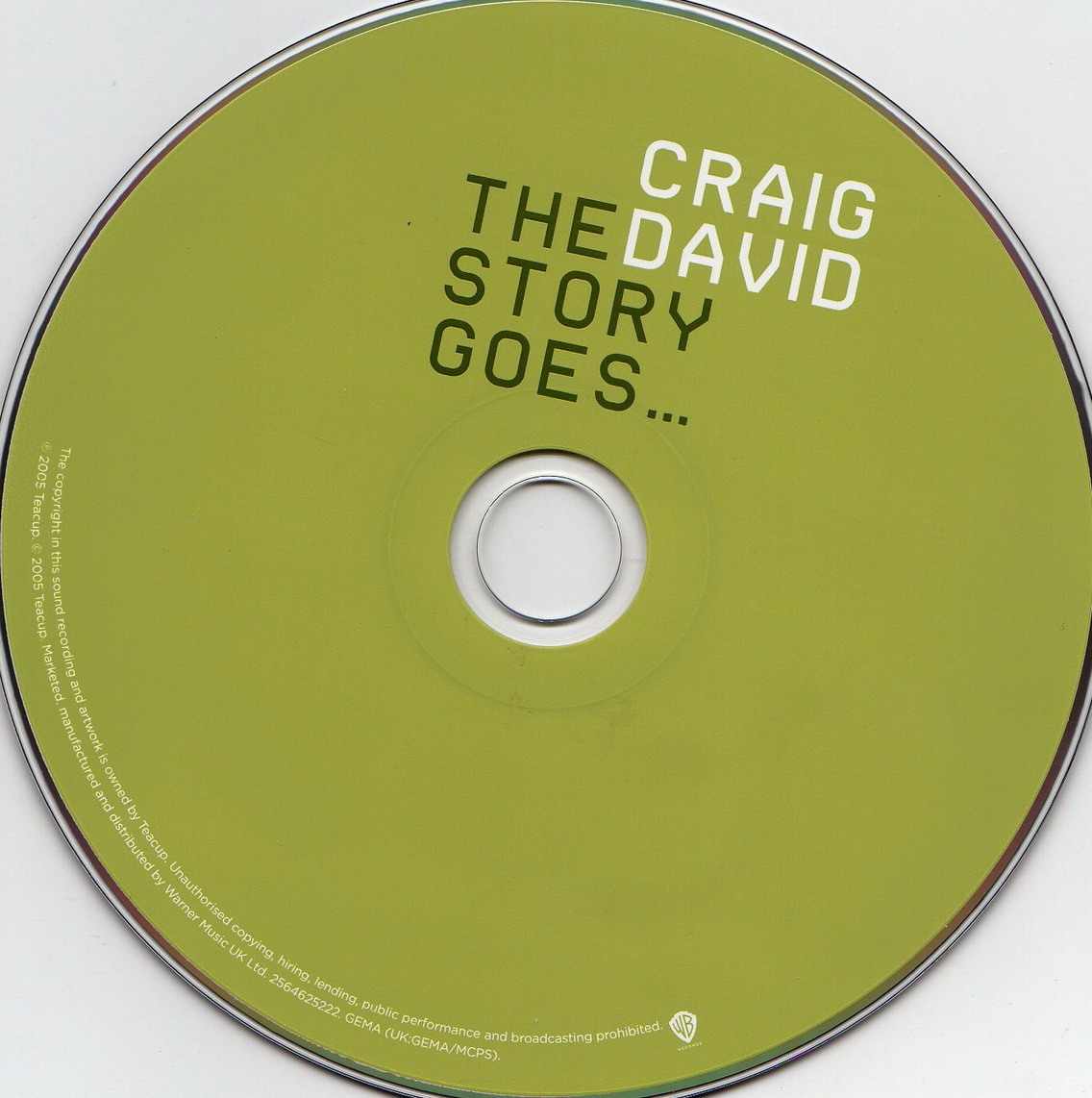 Craig David  The story goes  cd